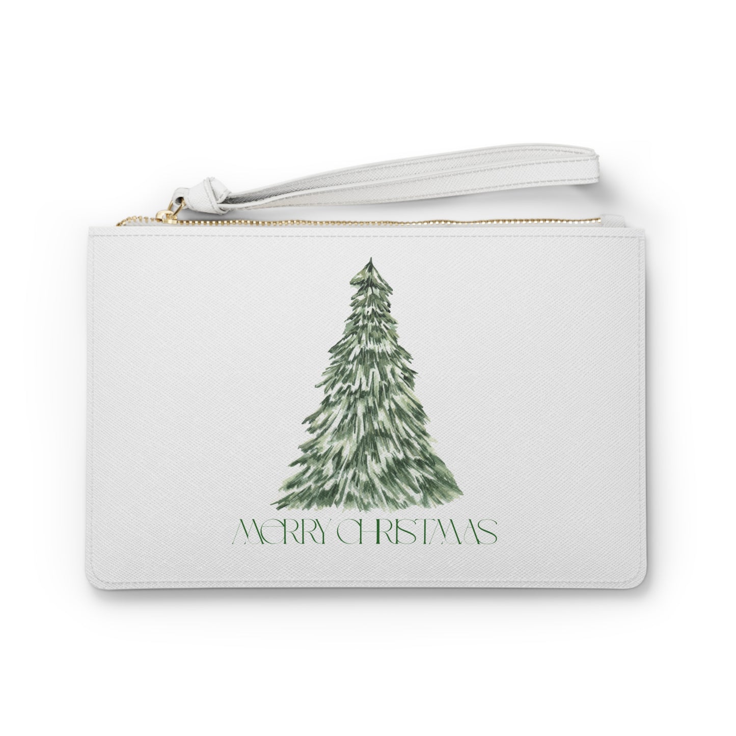 Christmas Tree Clutch Bag - Holiday Purse, Gift for Her, Festive Accessory, Party Bag, Winter Fashion