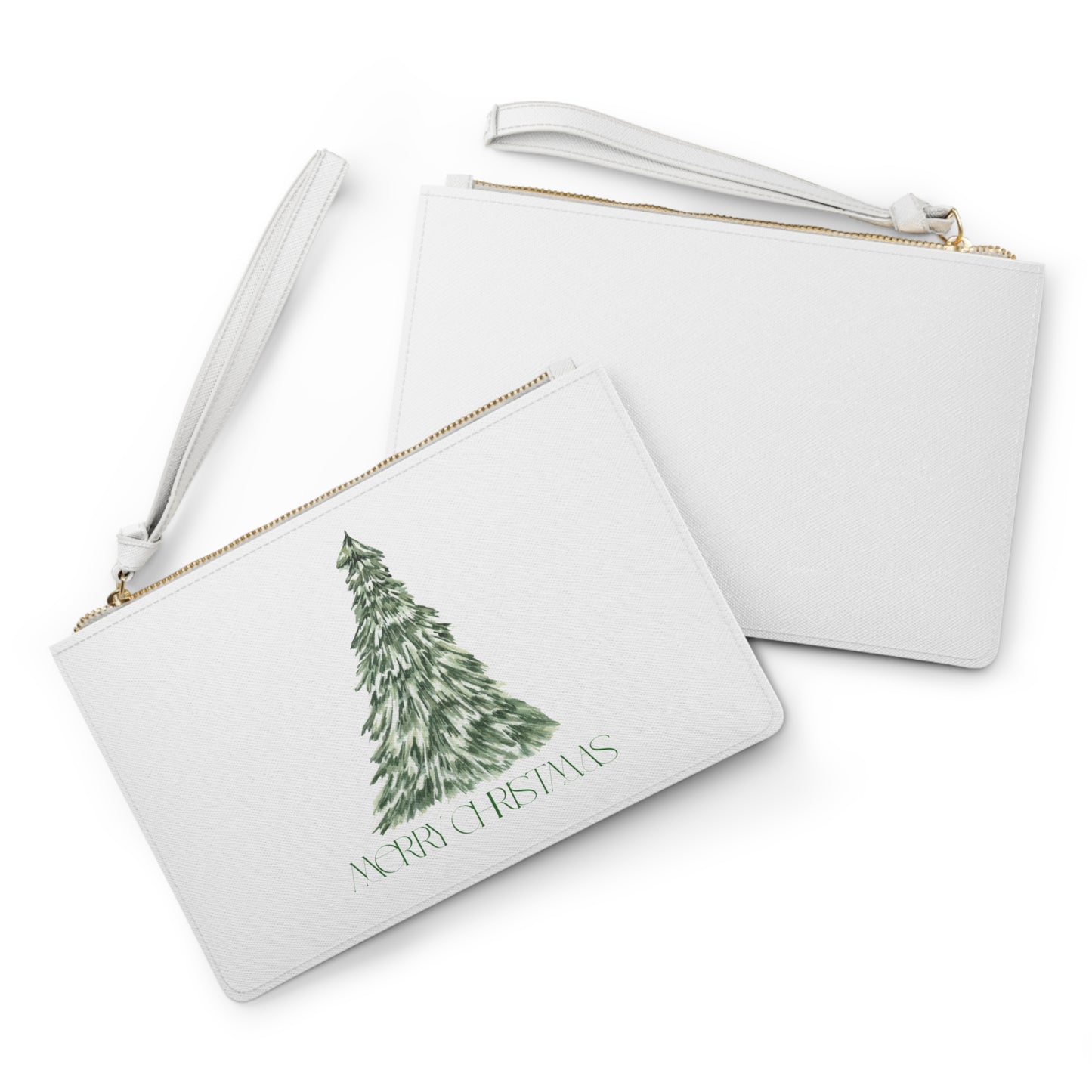 Christmas Tree Clutch Bag - Holiday Purse, Gift for Her, Festive Accessory, Party Bag, Winter Fashion