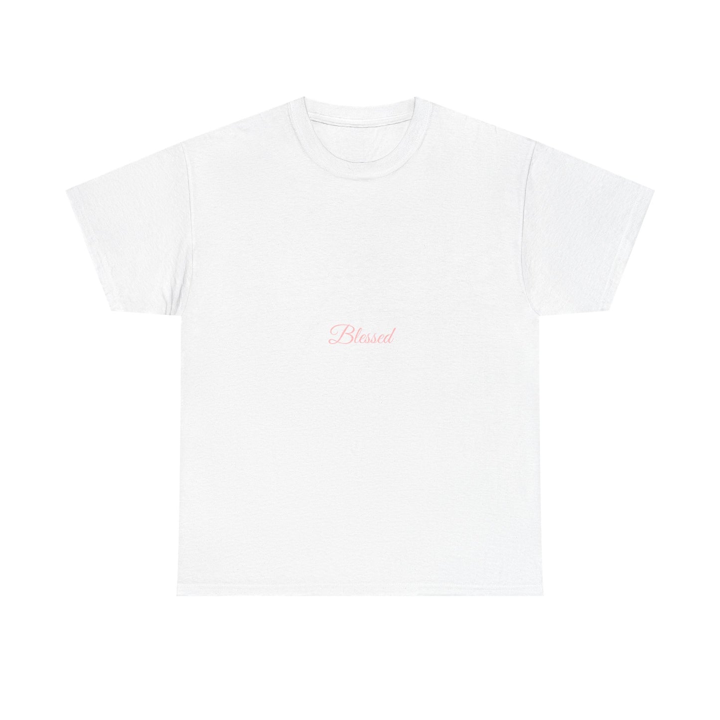 Cotton Tee with Angel Wings Design
