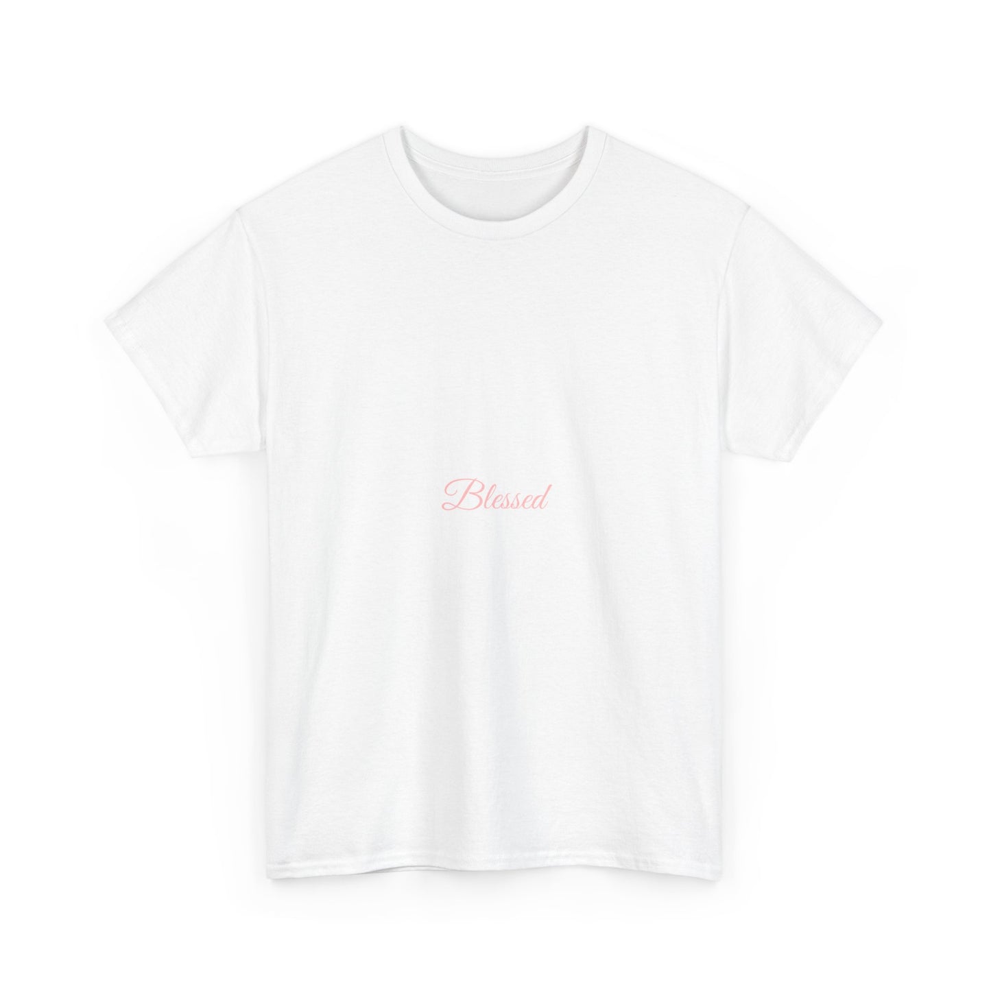 Cotton Tee with Angel Wings Design