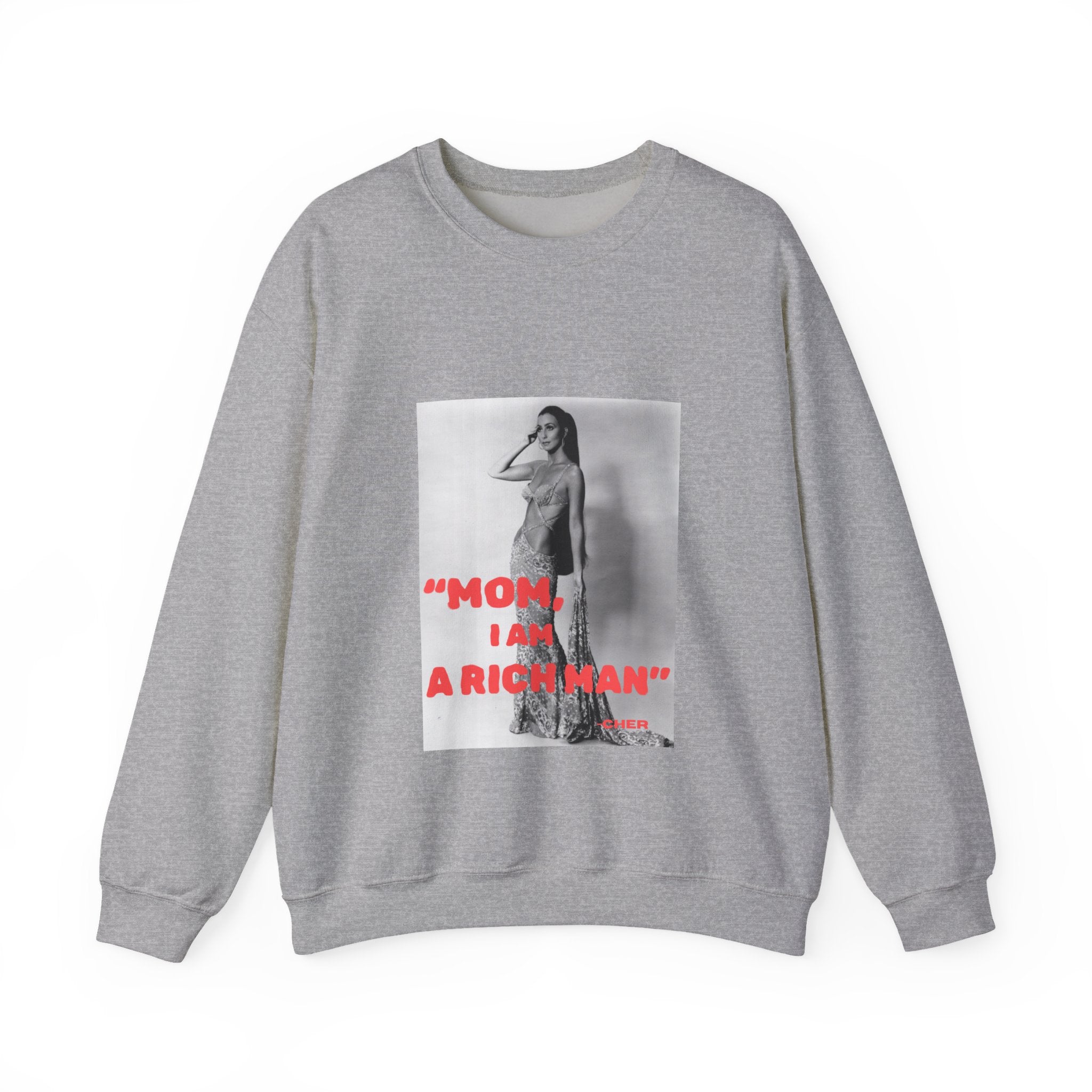 "Mom I am a Rich Man" Crewneck