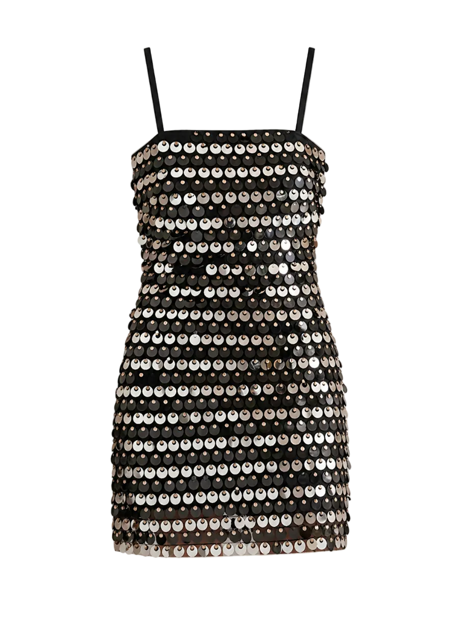 midnight mini dress