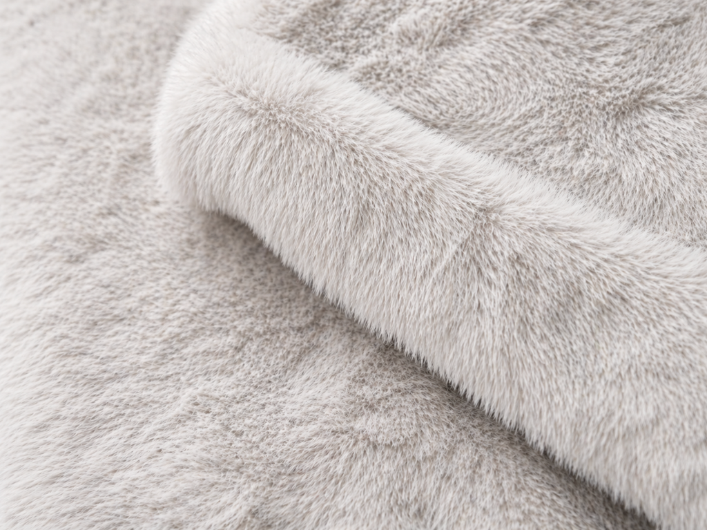 fluffy faux fur short coat