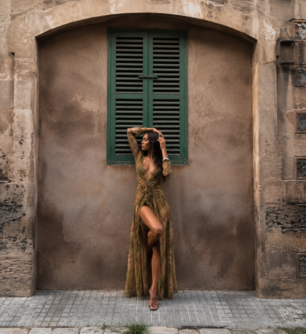 MOSS & ROSE DRESS