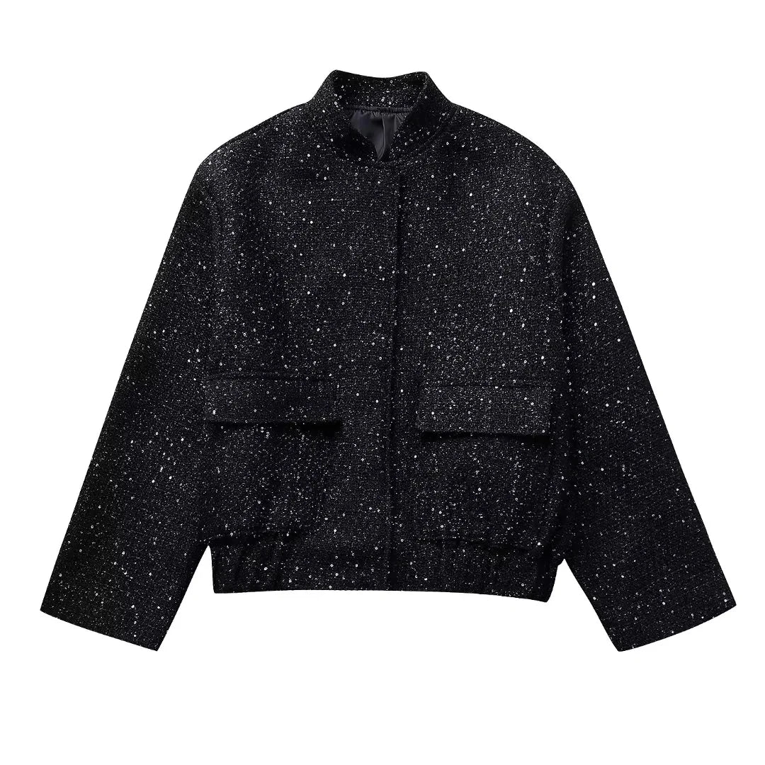 sequin jacket