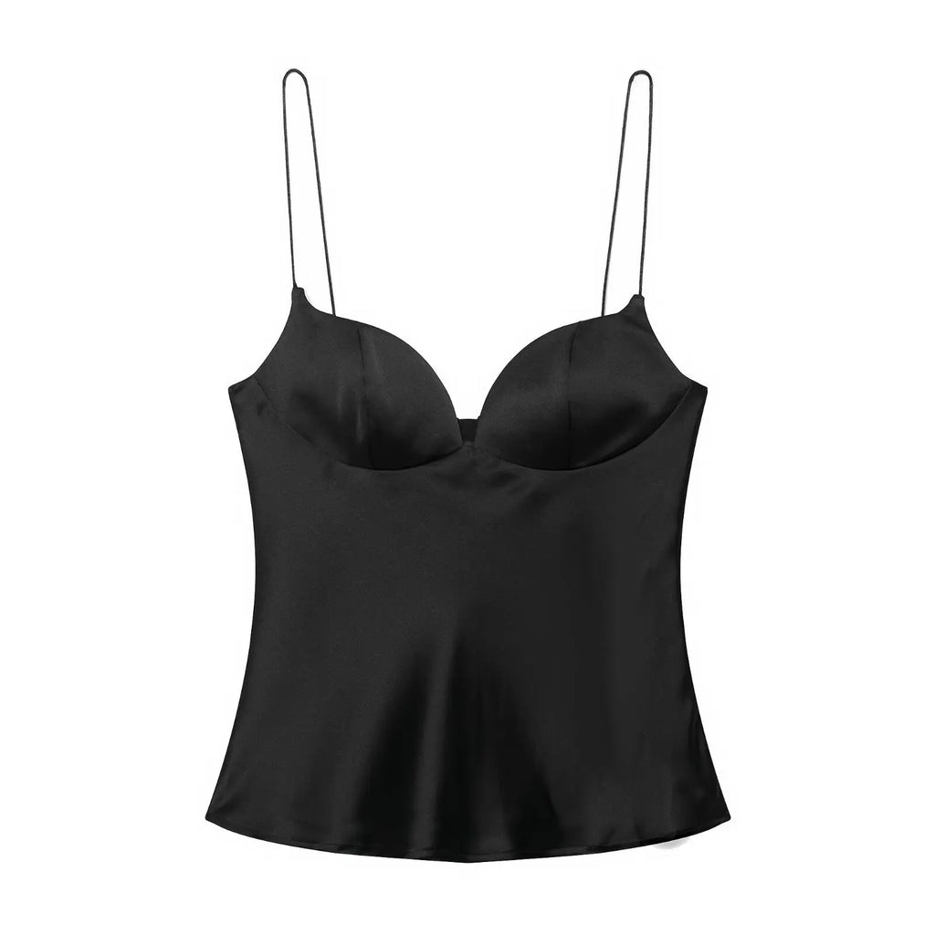autumn satin top