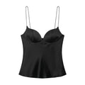 autumn satin top