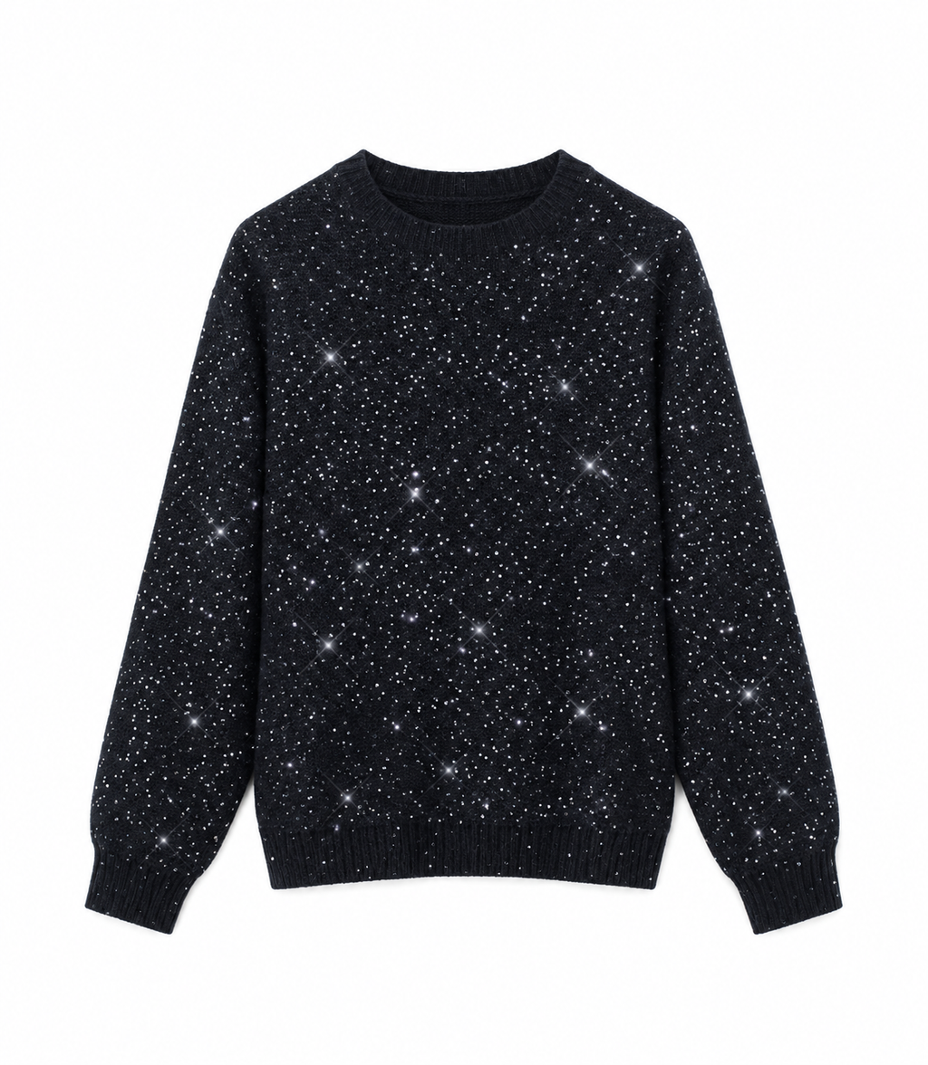 BLACK OUT SWEATER