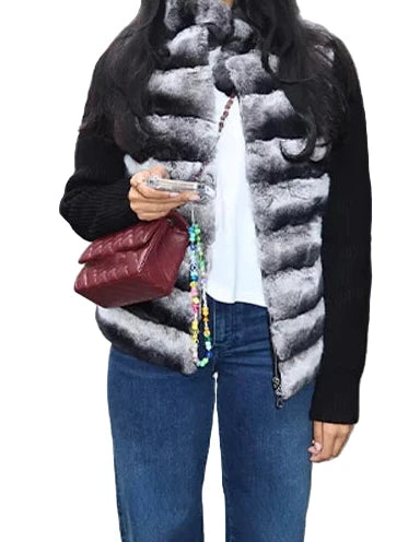 faux fur jacket