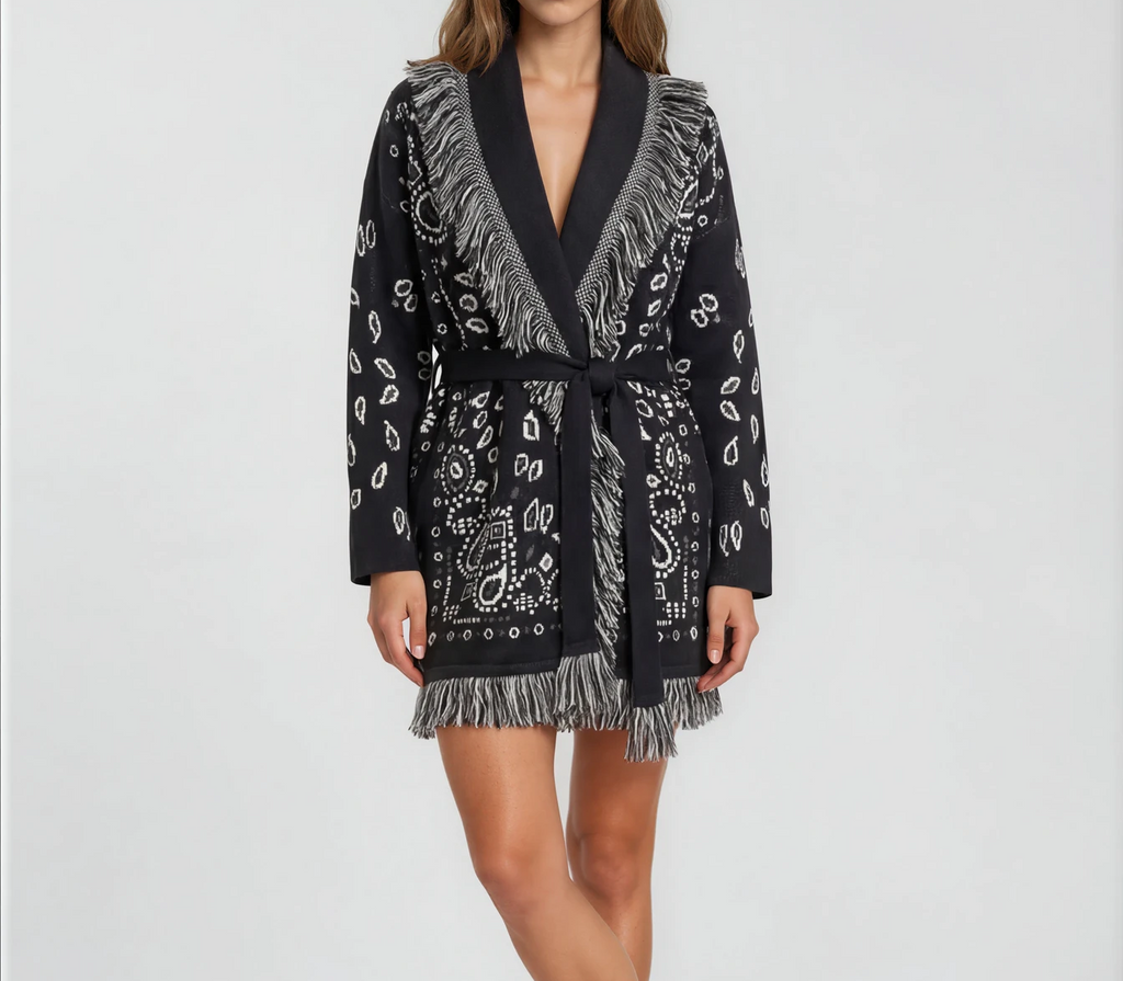 comfortable boho cardigan