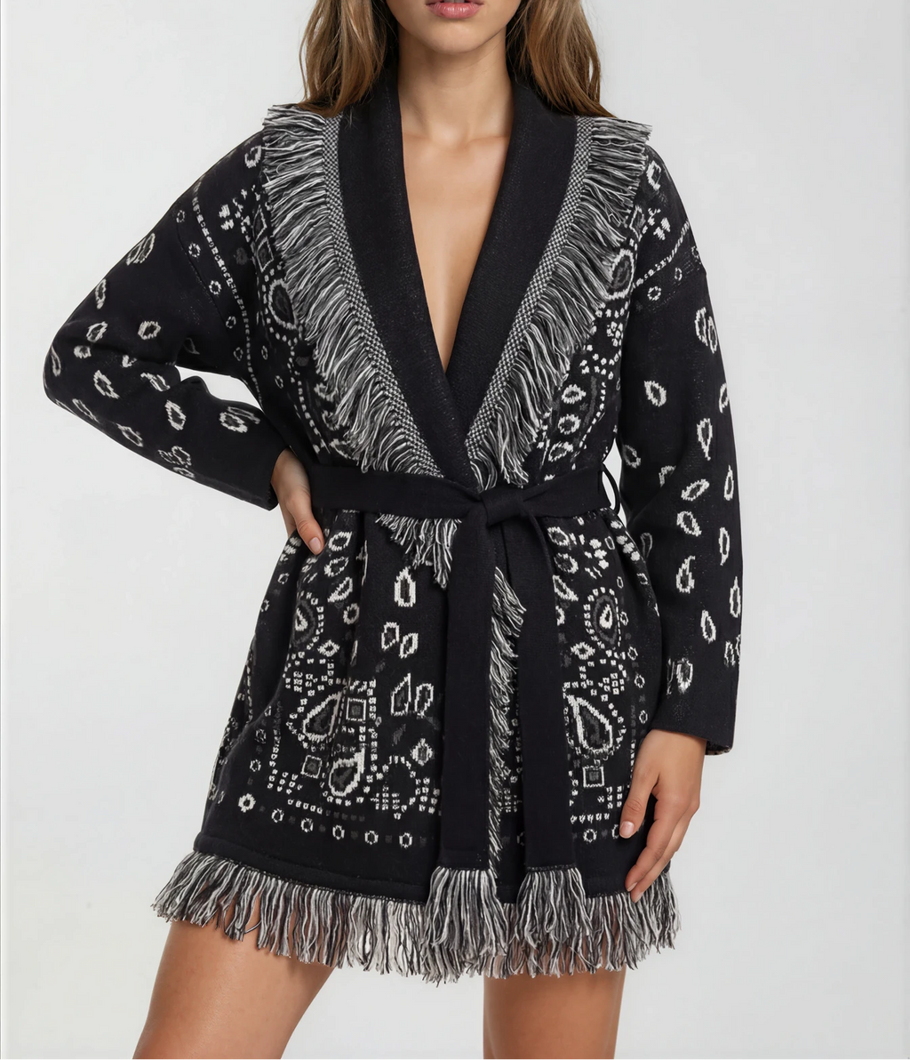 comfortable boho cardigan