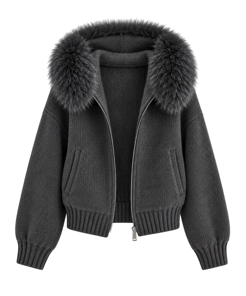 THE ASPEN FUR KNIT